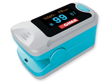 PULSOSSIMETRO DA DITO PULSOXIMETRO OXY-3 CON DISPLAY PER MISURAZIONE DIOSSIGENO NEL SANGUE E BATTITO CARDIACO CON CORDINO E BATTERIE - Speedyfarma.it