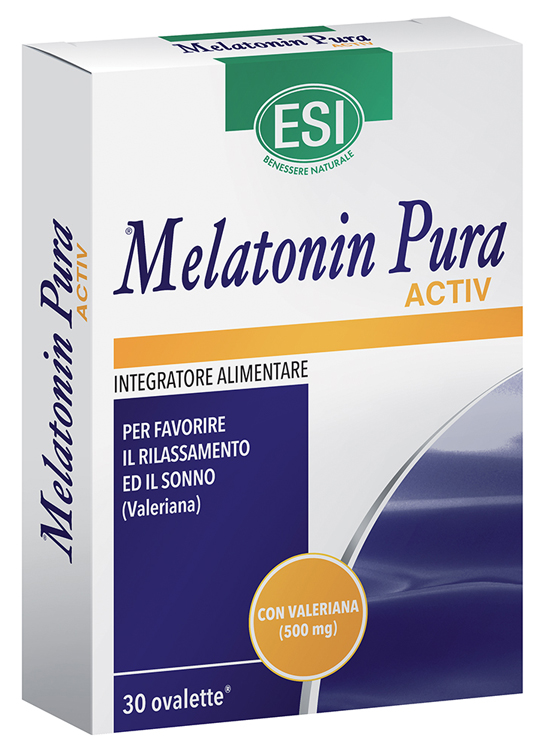 ESI MELATONIN PURA ACTIV 30 OVALETTE - Speedyfarma.it