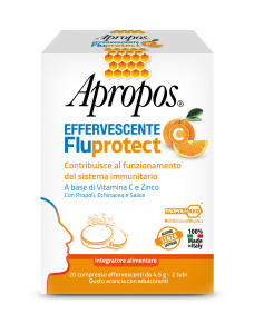 APROPOS FLUPROTECT EFFERVESCENTE C 20 COMPRESSE - Speedyfarma.it