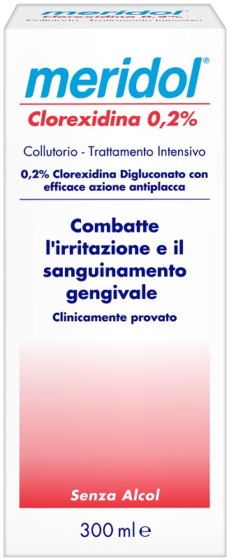 MERIDOL CLOREXIDINA 0,2% COLLUTORIO 300 ML - Speedyfarma.it
