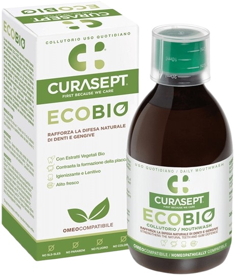 CURASEPT COLLUTORIO ECOBIO 300 ML PHARMADENT - Speedyfarma.it