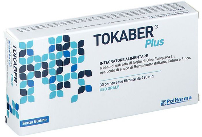 TOKABER PLUS 990MG 30 COMPRESSE - Speedyfarma.it