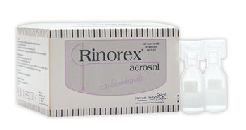 FIALA PER AEROSOL RINOREX BICARBONATO 25 FIALE 3 ML - Speedyfarma.it