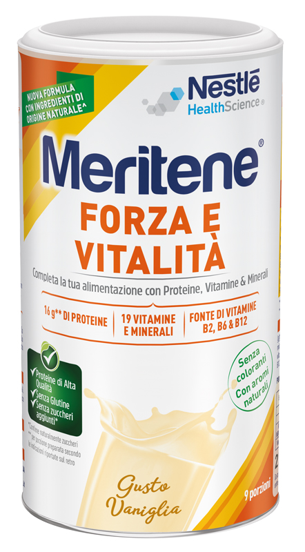 MERITENE VANIGLIA ALIMENTO ARRICCHITO 270 G  - Speedyfarma.it