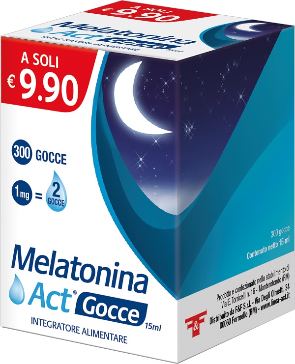 MELATONINA ACT GOCCE 15 ML - Speedyfarma.it