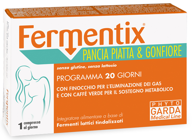 FERMENTIX PANCIA PIATTA E GONFIORE 20 COMPRESSE - Speedyfarma.it