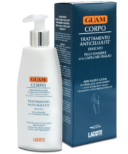 GUAM CREMA CORPO TRATTAMENTO ANTICELLULITE DELICATO PER PELLI SENSIBILI E O CAPILLARI FRAGILI 200 ML - Speedyfarma.it