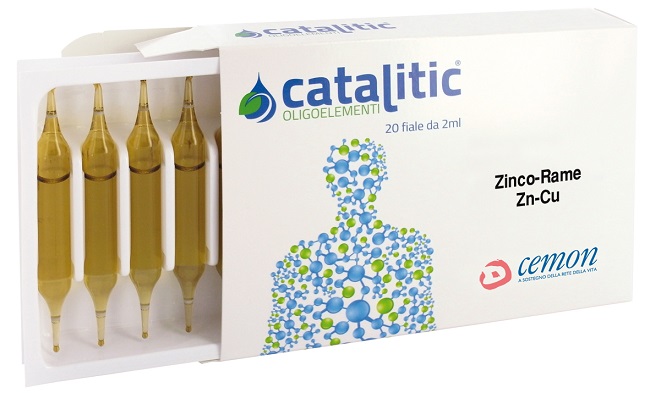 CATALITIC OLIGOELEMENTI ZINCO RAME ZN-CU 20 FIALE 2 ML - Speedyfarma.it
