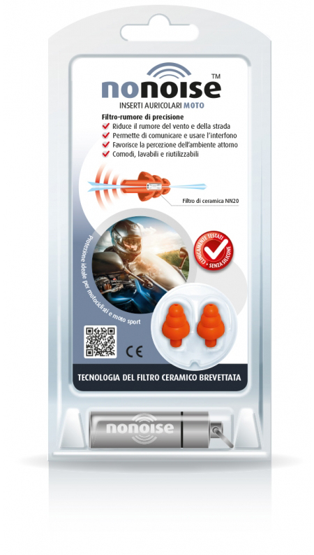 NONOISE MOTO INSERTO AURICOLARE 2 TAPPI - Speedyfarma.it