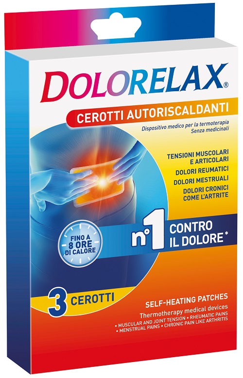 DOLORELAX CEROTTO EFFETTO CALDO 3 PEZZI - Speedyfarma.it