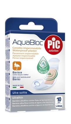 CEROTTO PIC AQUABLOC 25X72MM ANTIBATTERICO 10 PEZZI - Speedyfarma.it