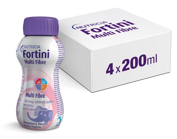 FORTINI MULTI FIBRE GUSTO FRAGOLA 200 ML - Speedyfarma.it