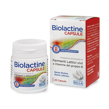 BIOLACTINE FERMENTI + VITAMINE 20 CAPSULE - Speedyfarma.it