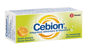 CEBION EFFERVESCENTE VIT C SENZA ZUCCHERO 10 COMPRESSE - Speedyfarma.it