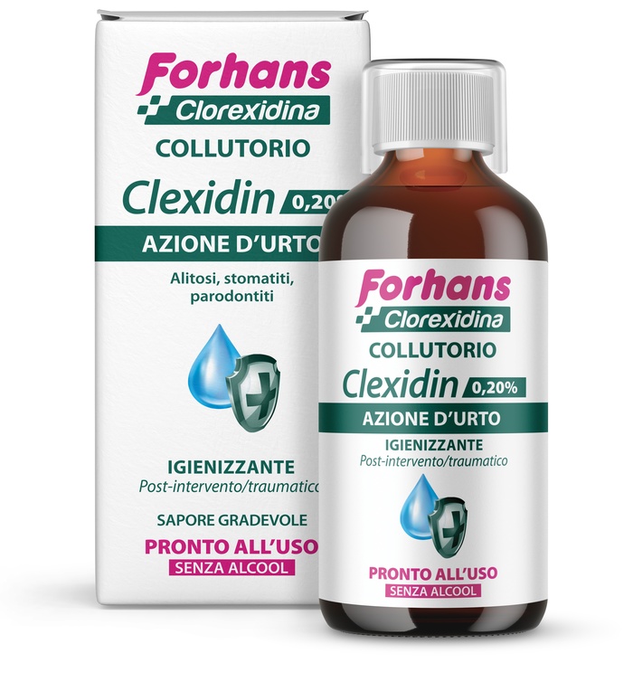 FORHANS CLEXIDIN 0,20 SENZA ALCOOL 200 ML - Speedyfarma.it