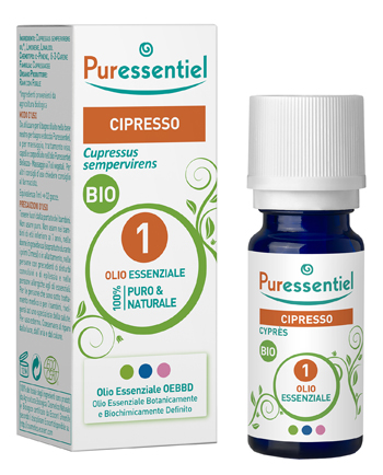 PURESSENTIEL OLIO ESSENZIALE CIPRESSO BIO 10 ML - Speedyfarma.it