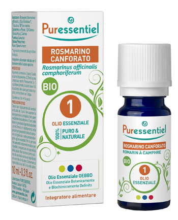 PURESSENTIEL ROSMARINO CANFORA OLIO ESSENZIALE BIO 10 ML - Speedyfarma.it