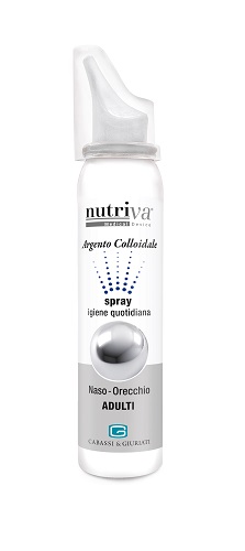 NUTRIVA ARGENTO COLLOIDALE NASO/ORECCHIE 100 ML - Speedyfarma.it