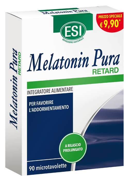 ESI MELATONIN PURA RETARD 90 MICROTAVOLETTE OFFERTA - Speedyfarma.it