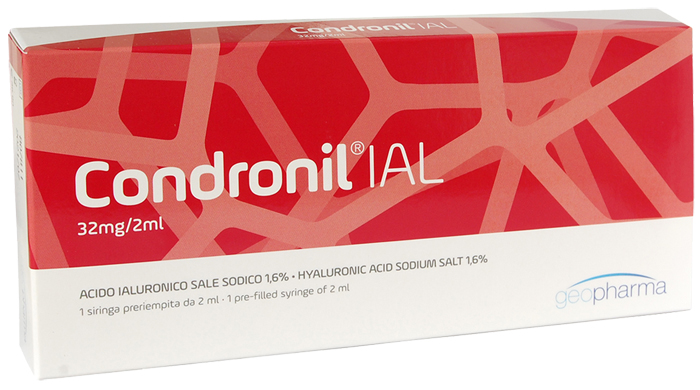 SIRINGA INTRA-ARTICOLARE CONDRONIL IAL ACIDO IALURONICO 1,6% 2 ML - Speedyfarma.it