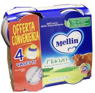 MELLIN OMOGENEIZZATO MANZO 4X80 G - Speedyfarma.it