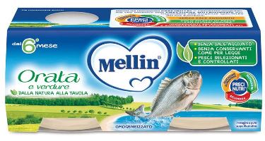 MELLIN OMOGENEIZZATO ORATA 2X80 G - Speedyfarma.it