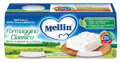 MELLIN BABY FORMAGGINO CLASSICO 2 X 80 G - Speedyfarma.it