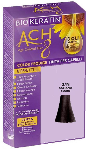BIOKERATIN ACH8 COLOR PRODIGE 3/N CASTANO SCURO - Speedyfarma.it