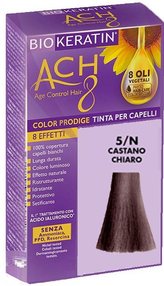 BIOKERATIN ACH8 COLOR PRODIGE 5/N CASTANO CHIARO - Speedyfarma.it