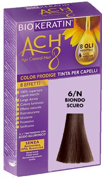 BIOKERATIN ACH8 COLOR PRODIGE 6/N BIONDO SCURO - Speedyfarma.it