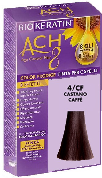 BIOKERATIN ACH8 COLOR PRODIGE 4/CF CASTANO CAFFE' - Speedyfarma.it