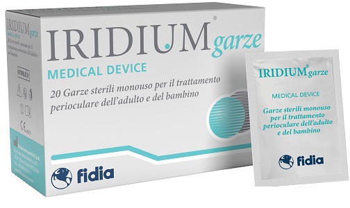 IRIDIUM GARZA OCULARE MEDICATA IN TESSUTO NON TESSUTO 20 PEZZI - Speedyfarma.it