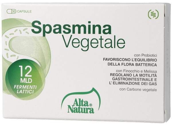 SPASMINA VEGETALE 30 CAPSULE - Speedyfarma.it