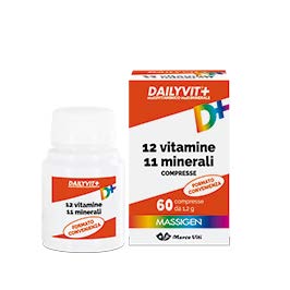 MASSIGEN DAILYVIT 12 VITAMINE 11 MINERALI 60 COMPRESSE RIVESTITE - Speedyfarma.it