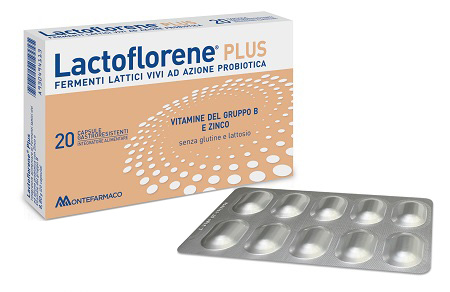 LACTOFLORENE PLUS 20 CAPSULE GASTRORESISTENTI - Speedyfarma.it