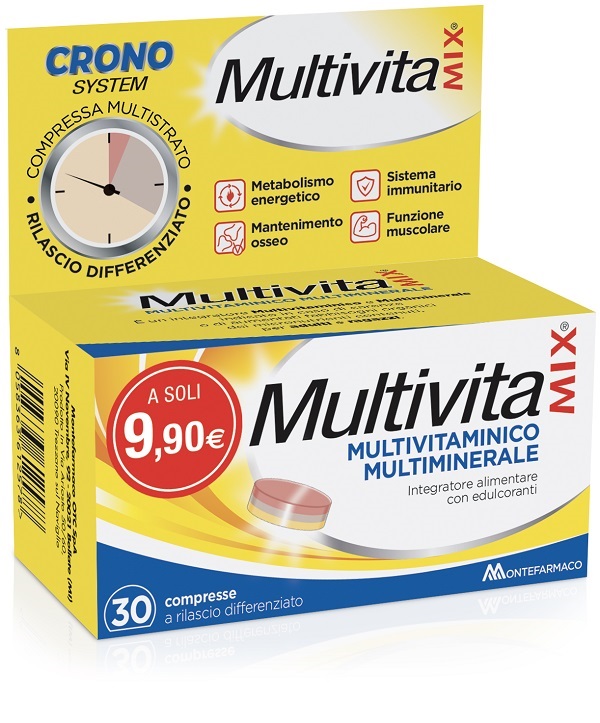 MULTIVITAMIX CRONO 30 COMPRESSE - Speedyfarma.it