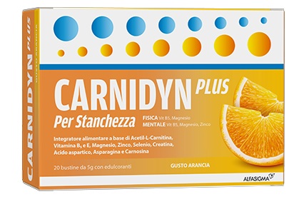 CARNIDYN PLUS 20 BUSTINE DA 5 G GUSTO ARANCIA - Speedyfarma.it