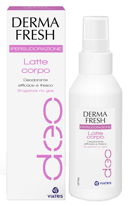 DERMAFRESH IPERSUDORAZIONE LATTE CORPO DEODORANTE 100 ML - Speedyfarma.it