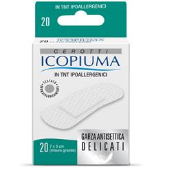 ICOPIUMA CEROTTO IN TESSUTO NON TESSUTO GRANDE 20 PEZZI - Speedyfarma.it
