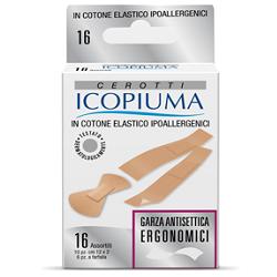CEROTTO ICOPIUMA ELASTICO ERGONOMICO 16 PEZZI - Speedyfarma.it