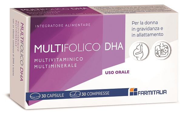 MULTIFOLICO DHA 30 CAPSULE + 30 COMPRESSE - Speedyfarma.it