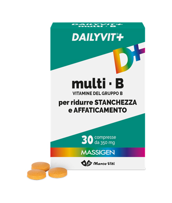 MASSIGEN MULTI B VITAMINE DEL GRUPPO B 30 COMPRESSE RIVESTITA DA 364 MG - Speedyfarma.it