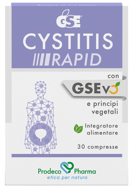 GSE CYSTITIS RAPID 30 COMPRESSE - Speedyfarma.it