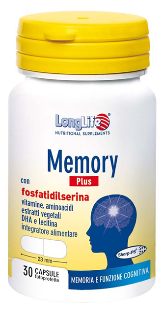 LONGLIFE MEMORY PLUS 30 CAPSULE - Speedyfarma.it