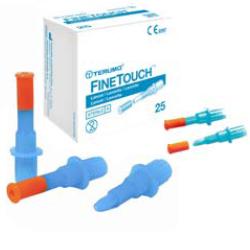 LANCETTE PUNGIDITO FINETOUCH 23 GAUGE 25 PEZZI - Speedyfarma.it