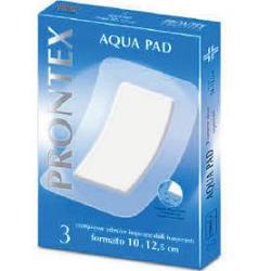 GARZA COMPRESSA PRONTEX AQUA PAD 10X12,5 CM 3 PEZZI - Speedyfarma.it
