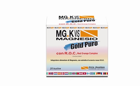 MGK VIS MAGNESIO GOLD PURO 20 BUSTE - Speedyfarma.it