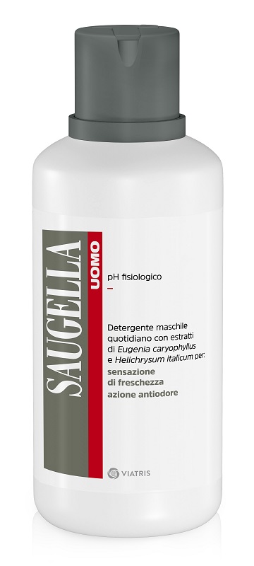 SAUGELLA UOMO PH FISIOLOGICO DETERGENTE MASCHILE 500 ML - Speedyfarma.it