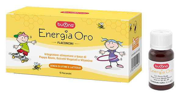 BUONA ENERGIA ORO 10 FLACONCINI DA 10 ML - Speedyfarma.it