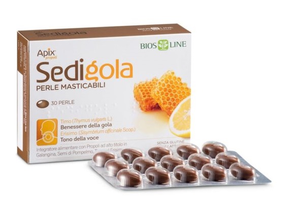 SEDIGOLA PERLE MASTICABILI 30 PERLE - Speedyfarma.it